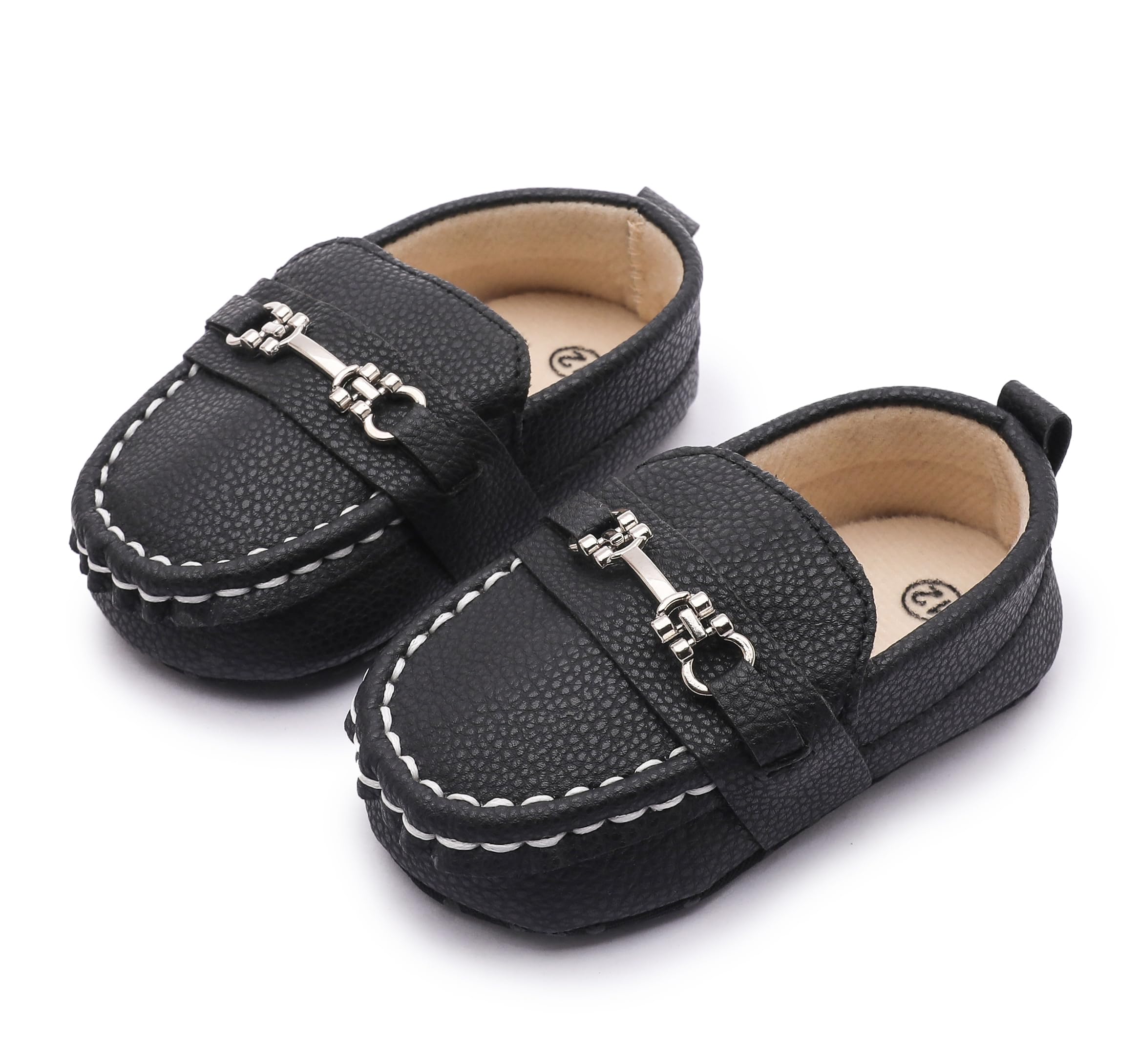 LONSOEN - Mocasines para bebé y niña