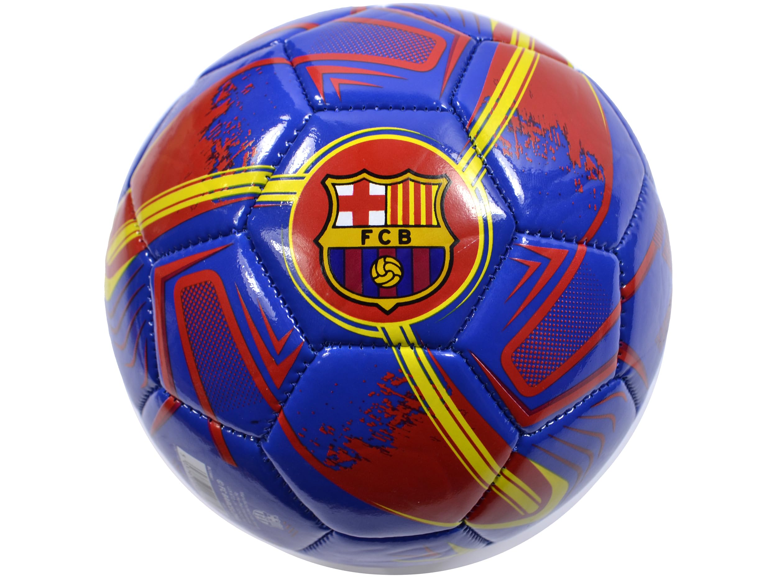 Hy-Pro Officially Licensed FC Barcelona Football – Size 1, Turbine Design, Barcelona Merchandise, Barca, Training, Match, Collectible For Kids and Adults