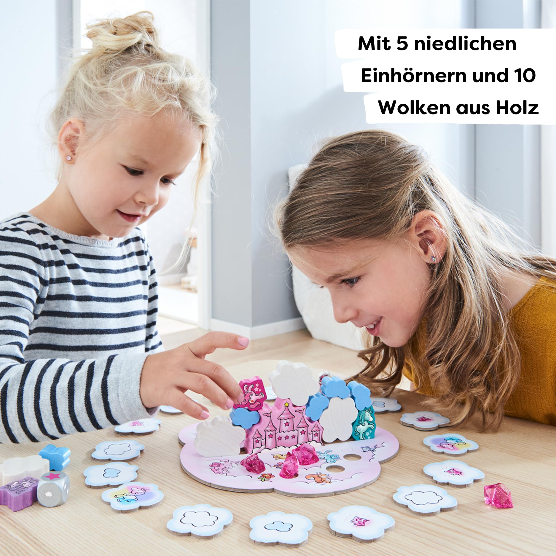 Einhorn Glitzerglück - Wolkenstapelei