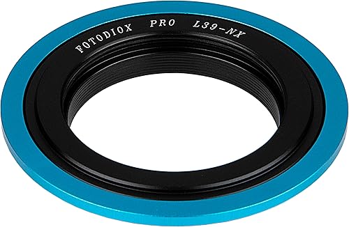 Fotodiox Adaptador de montaje de lente, M39 (montaje de rosca Leica de 1.535 in x1) para cámaras sin espejo Samsung NX Mount