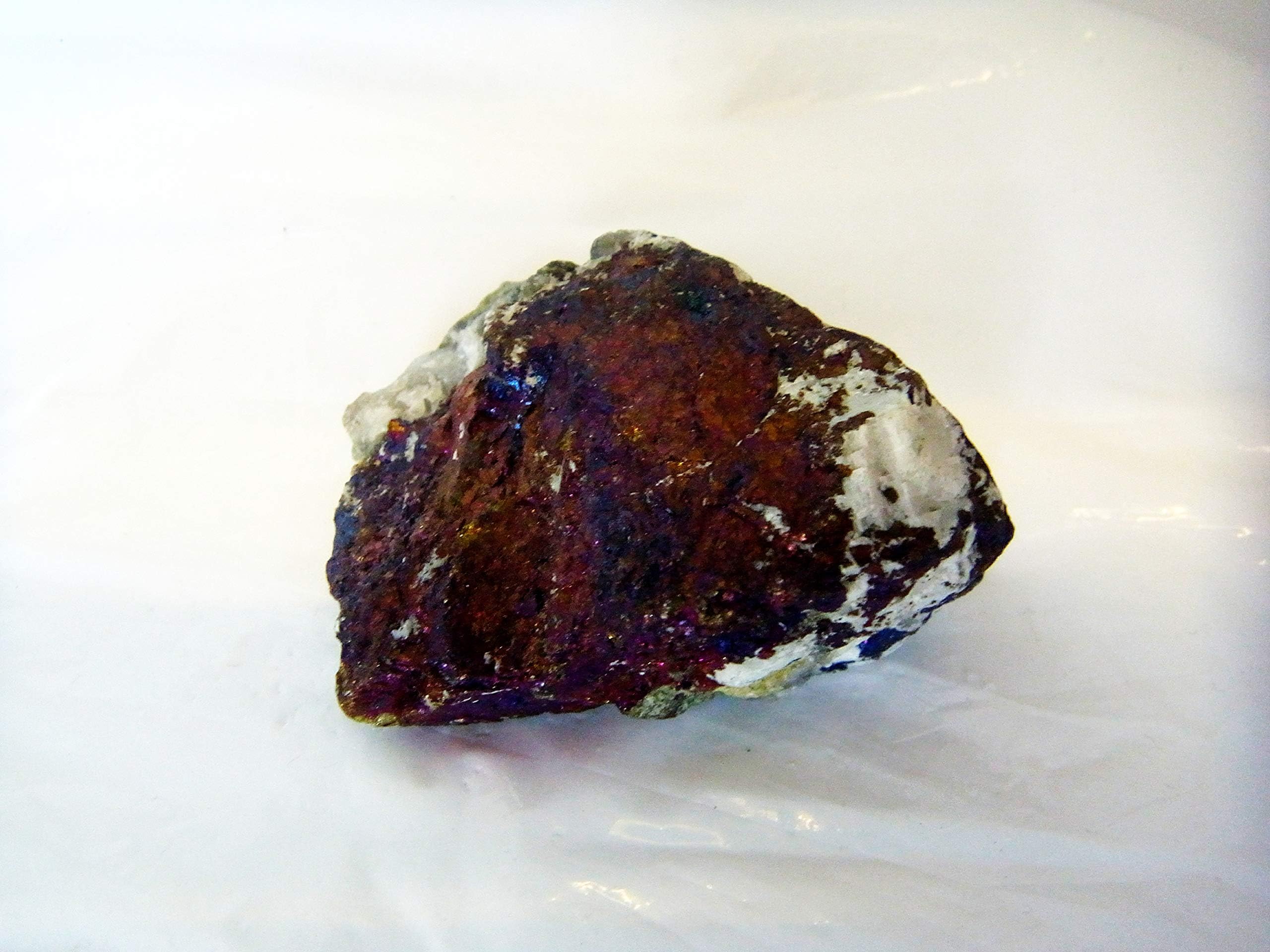 BORNITE CRYSTAL BEAUTIFUL CHALCOPYRITE Peacock Copper Ore 350g st300