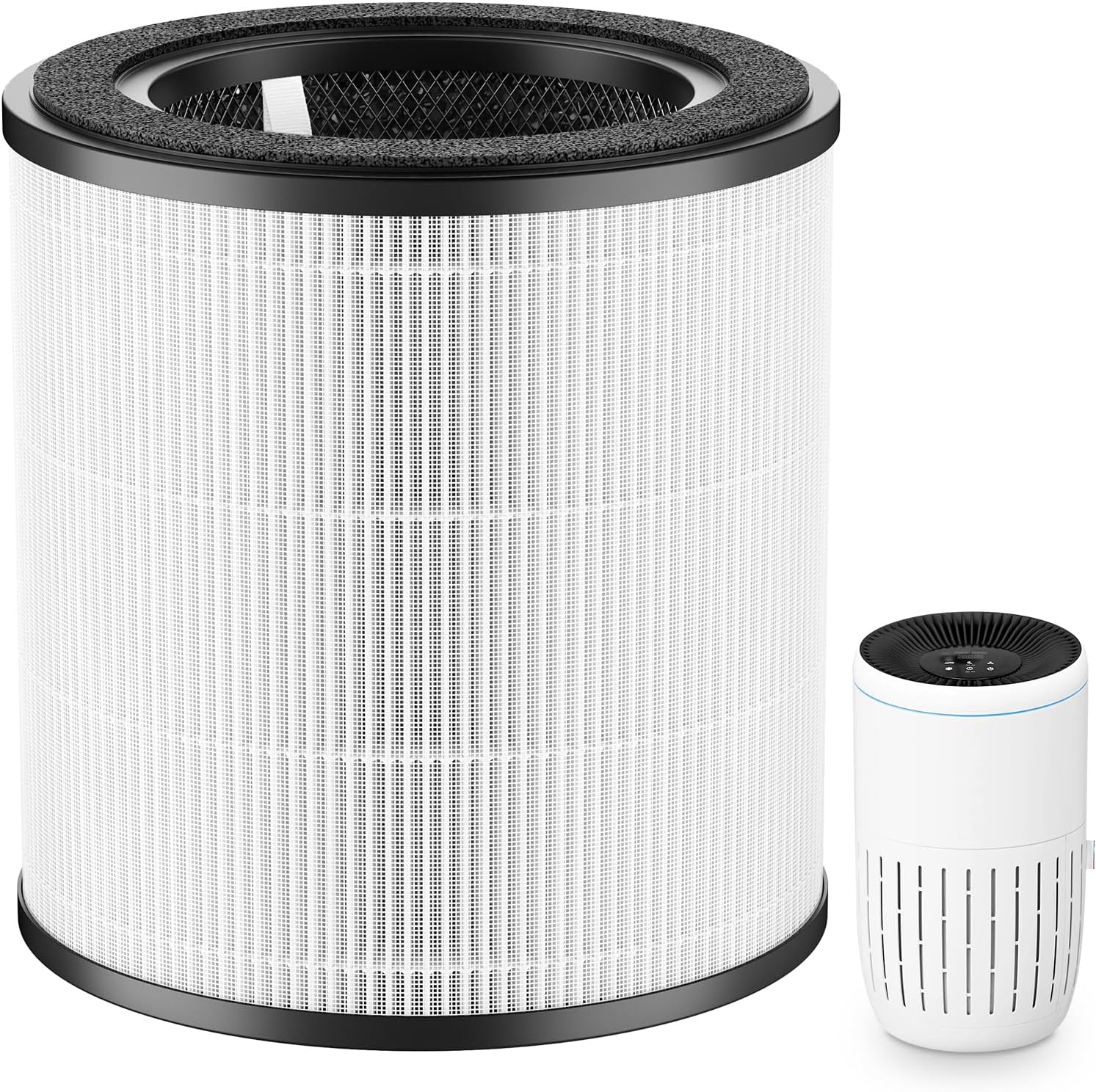Air 4000 filtr wymienny do oczyszczacza powietrza Bosch Air 4000, 3 w 1, filtr HEPA Air 4000 z wysoce wydajnym filtrem z węglem aktywnym