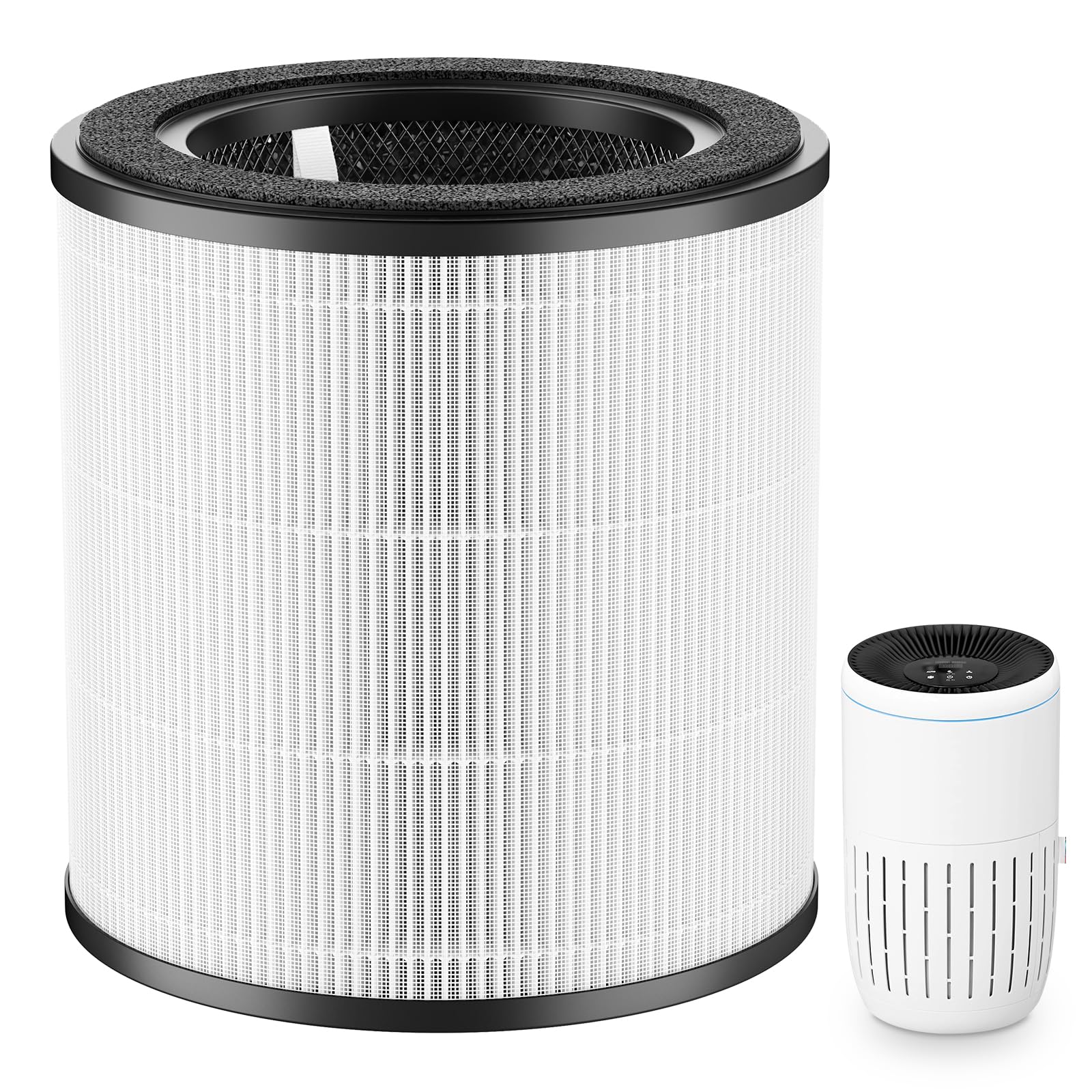 Air 4000 filtr wymienny do oczyszczacza powietrza Bosch Air 4000, 3 w 1, filtr HEPA Air 4000 z wysoce wydajnym filtrem z węglem aktywnym