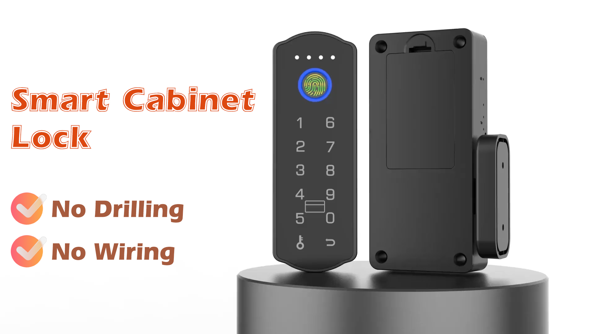 Aazon.co: CODACE Electronic Cabinet Lock, Sart NFC RFID Locks, Hidden DIY Cabinet Lock With - View #7