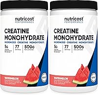 Vista 11 de Nutricost Polvo de Monohidrato de Creatina (Pineapple Mango, 500 Gramos) - Suplemento de Creatina Micronizada - Vegano, Sin GMO, Sin Gluten