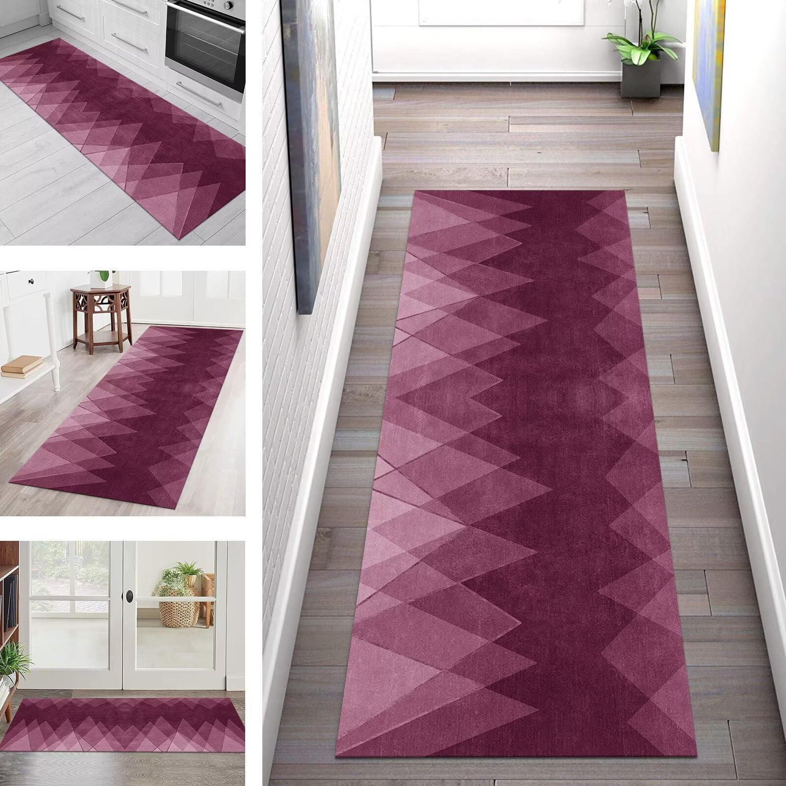 Tapis de couloir long pour habiller chaleureusement votre entrée et chambre à coucher
