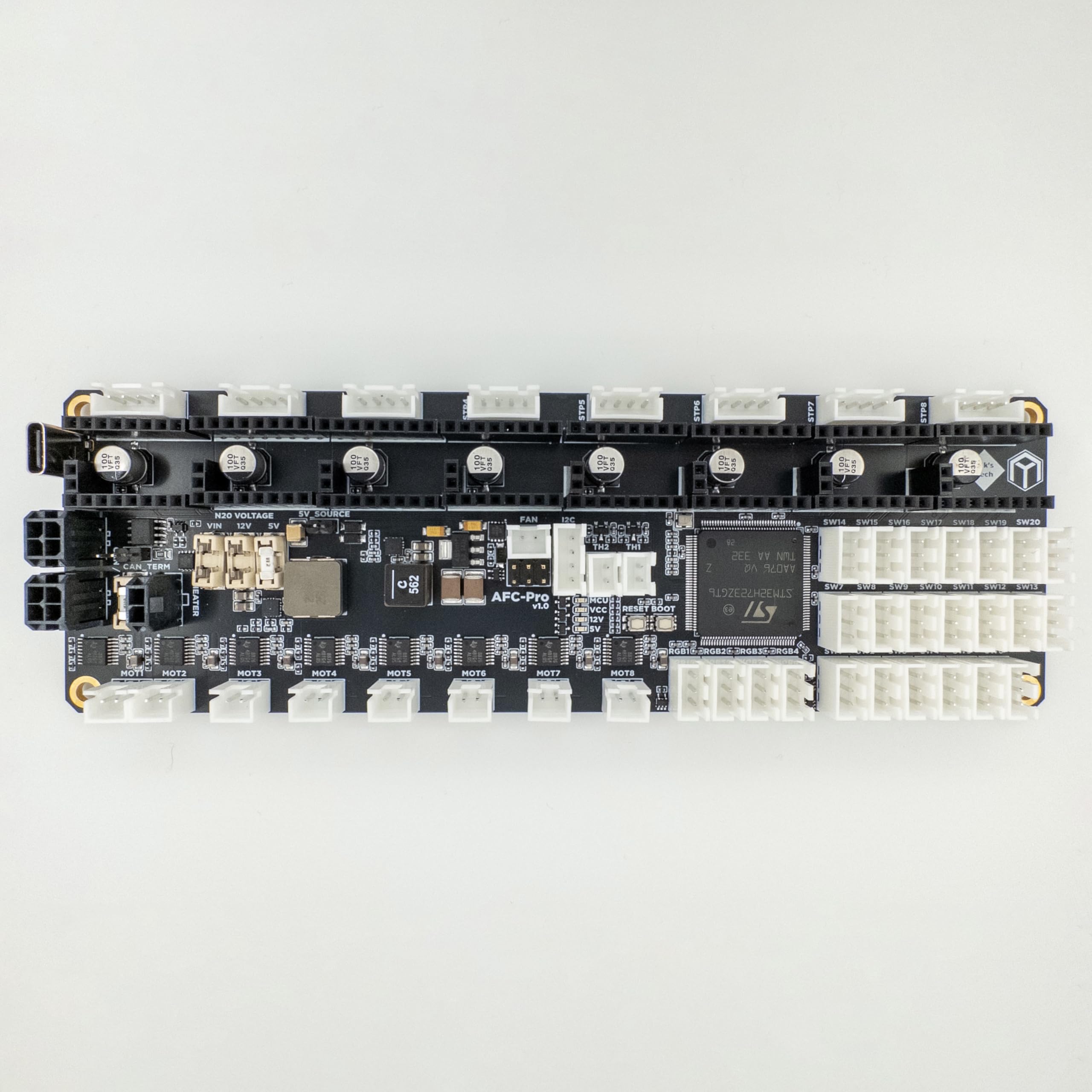 Contrôleur multi-matériaux 8 voies avec routage automatique Turtle AFC