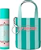 Lip Smacker Holiday Gettaway Lip Balm Mini Tote Keychain, Moisturizing Lip Care, Fun Collectible Gift & Stocking Stuffer - Creamy Peppermint