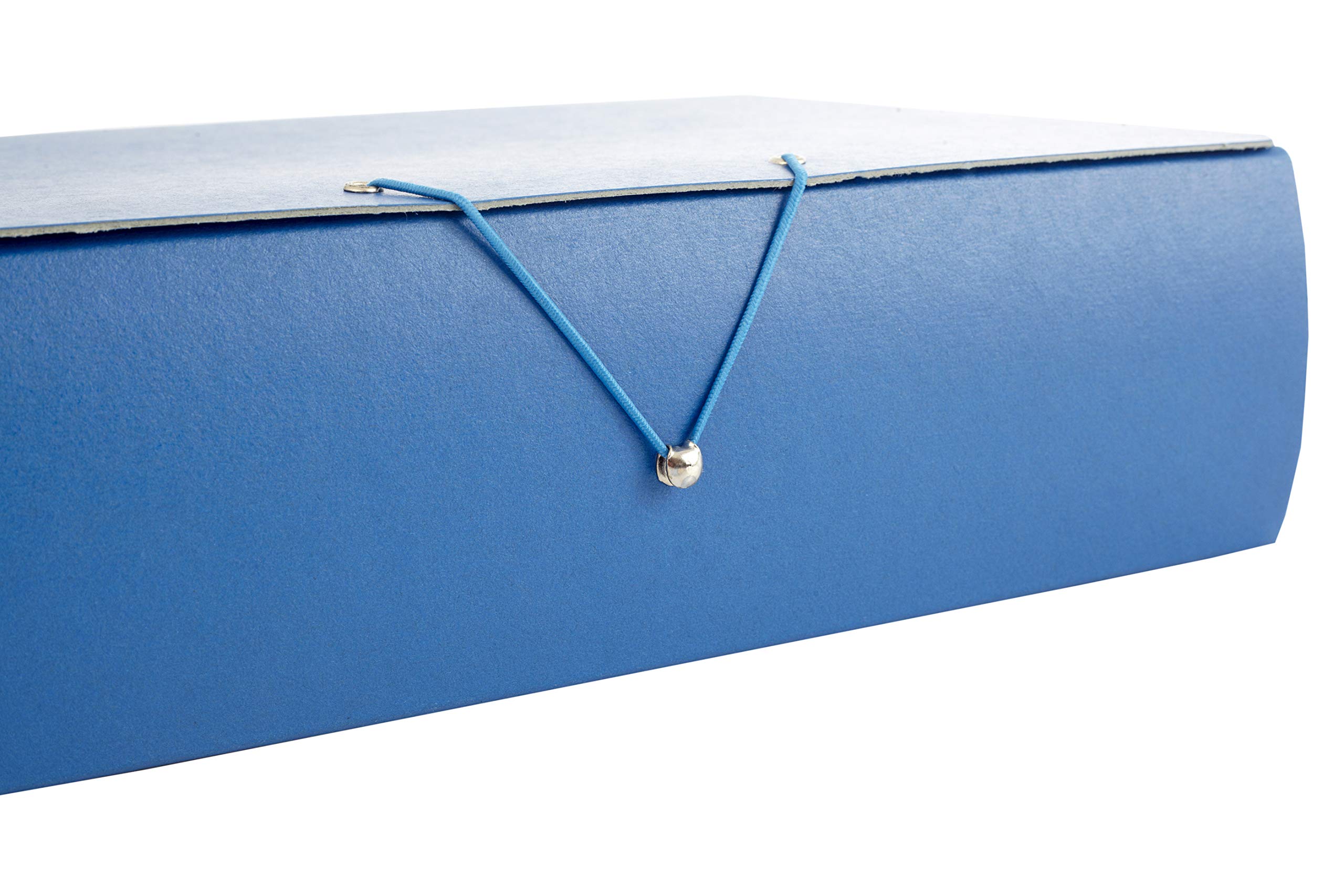 Project Folder Boot Closure with Rubber Thickness 9 cm Blue
