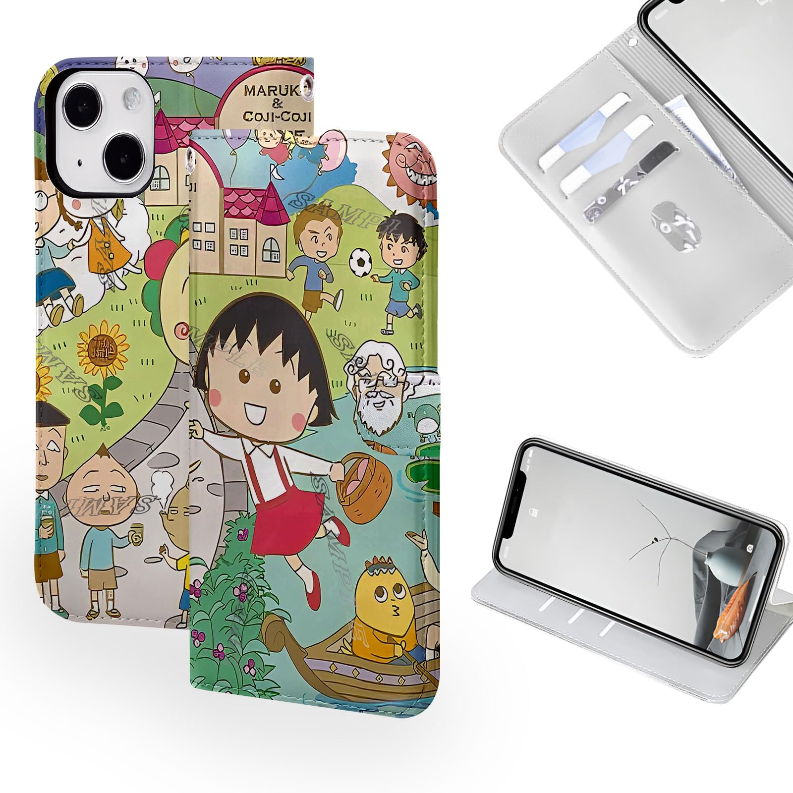 Amazon.co.jp: コジコジ スマホ ケース iphone16ケース 手帳 型