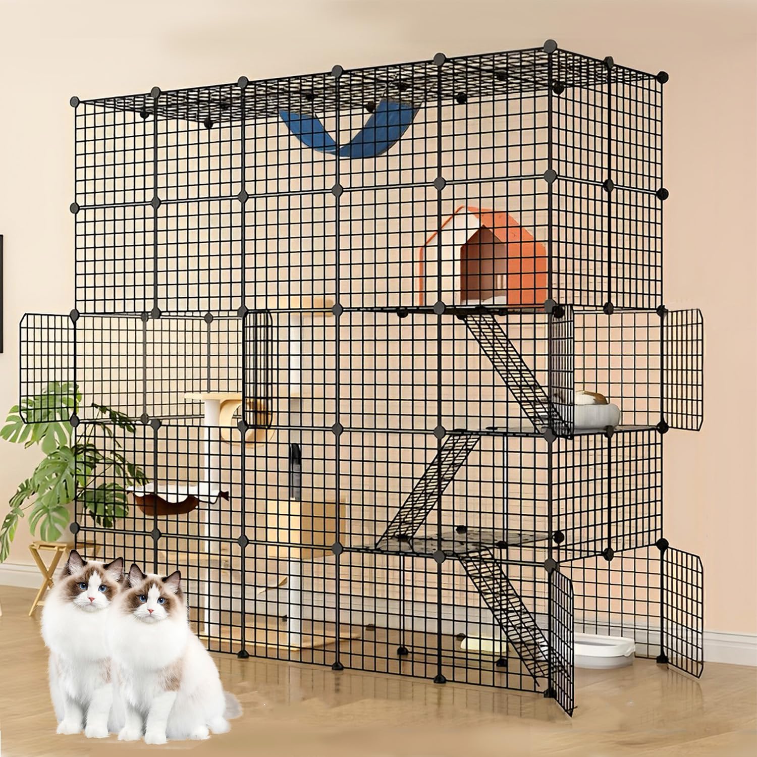 DIY可能 キャットケージ 約184.5cm 【公式通販】