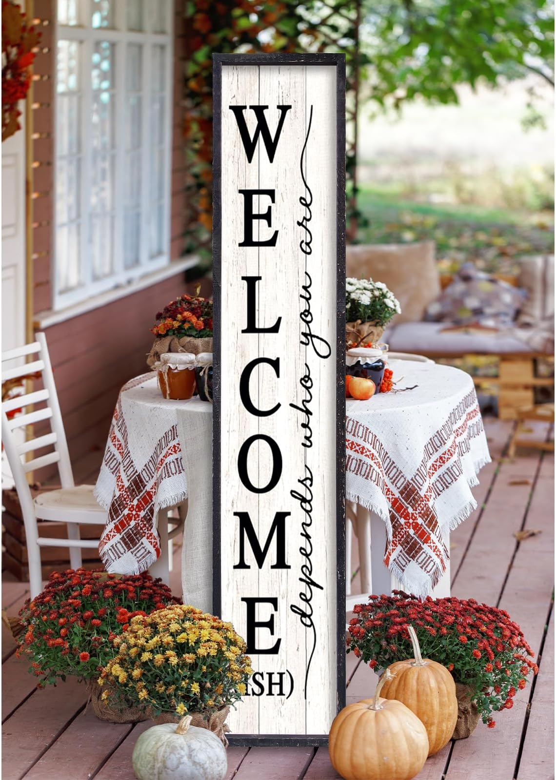 Outside Welcomesign Amazon.com : My Word! Welcome Deer - Tall Outdoor Welcome Sign / Porch ...