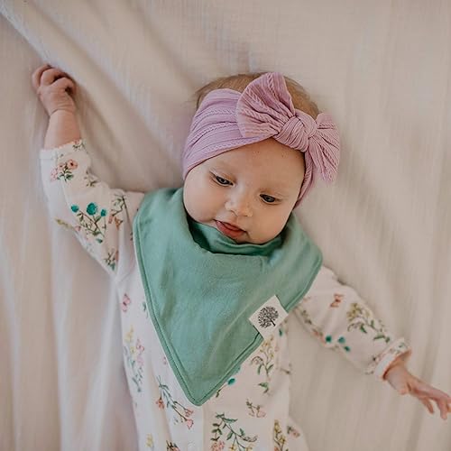 Miniatura 3 de Parker - Baberos tipo bandana para bebé, paquete de 4 baberos para niños, niñas, unisex