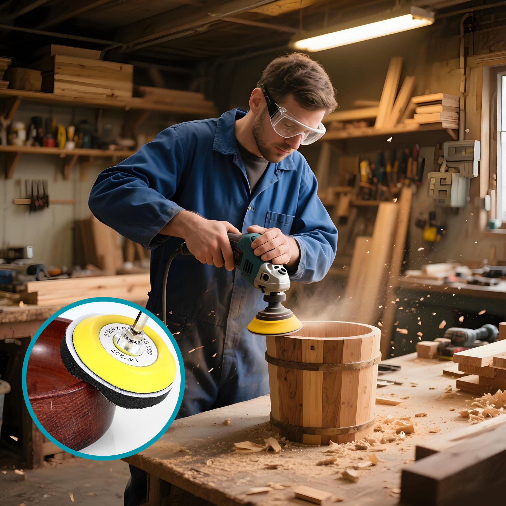 Seconero 158-tlg. Polierset Für Akkuschrauber - Schleifpapier Und Polierpads