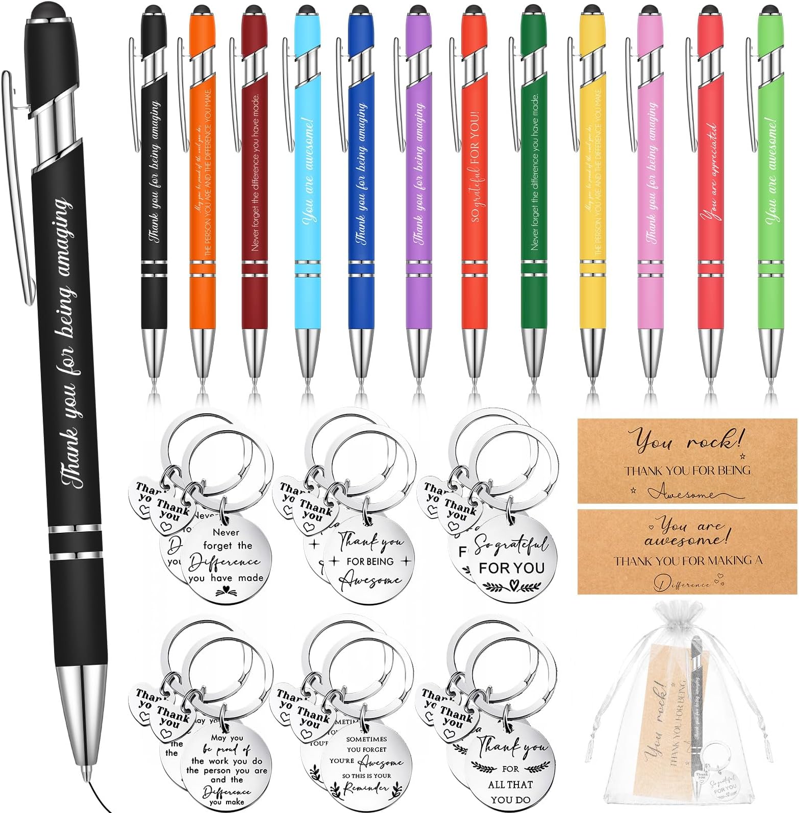 24 Set Back To School Gifts For Students Bulk Ballpoint Pens