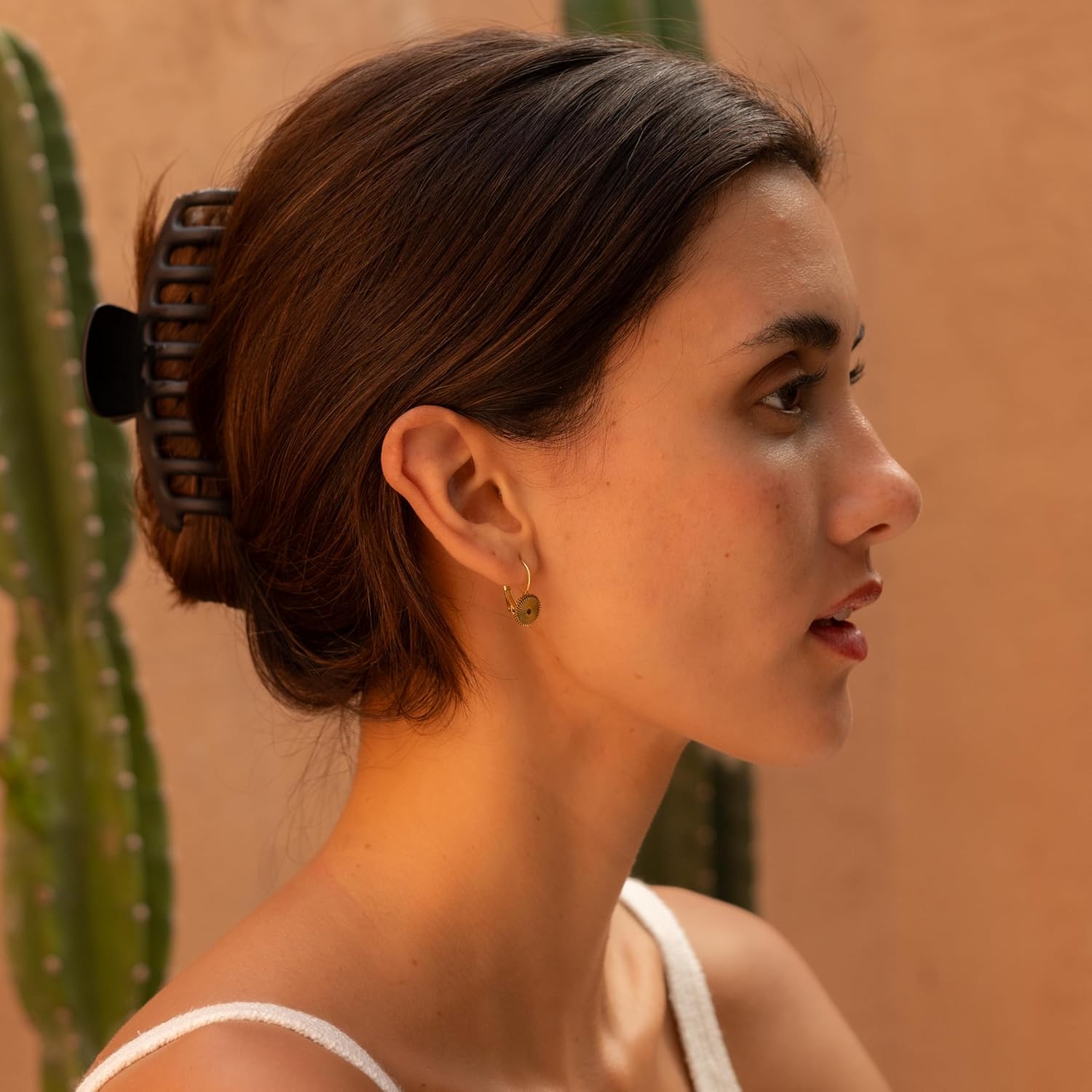 Made by Nami Gold Sun Earrings for Women Boho Gold Plated Sunshine & Sunburst Earrings for Women - Image 5