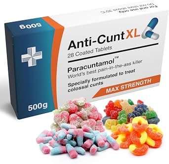 Joke Pill Box With Sweets