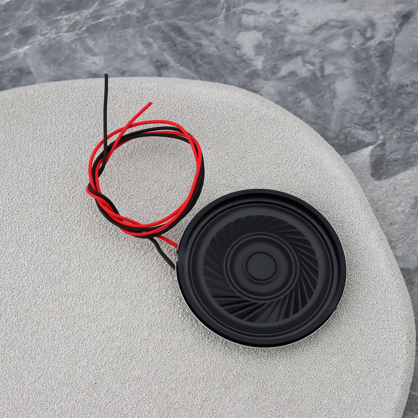 4 Mini Altoparlanti Da 36 Mm 8? 0,5 W Con Cavo Da 10 Cm Per MP3 Campanelli Allarmi Giocattoli