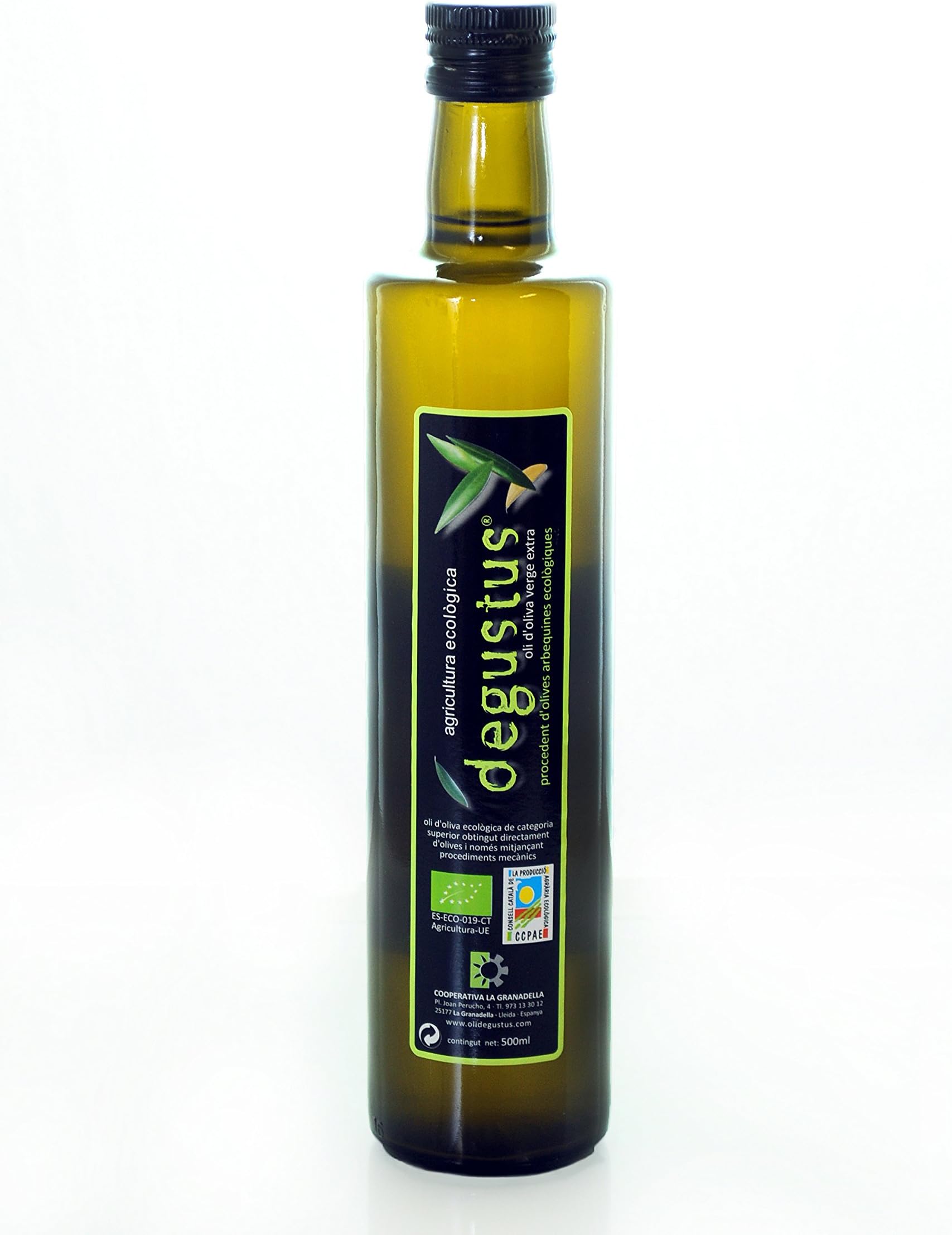Degustus Organic Extra Virgin Olive Oil, 500ml