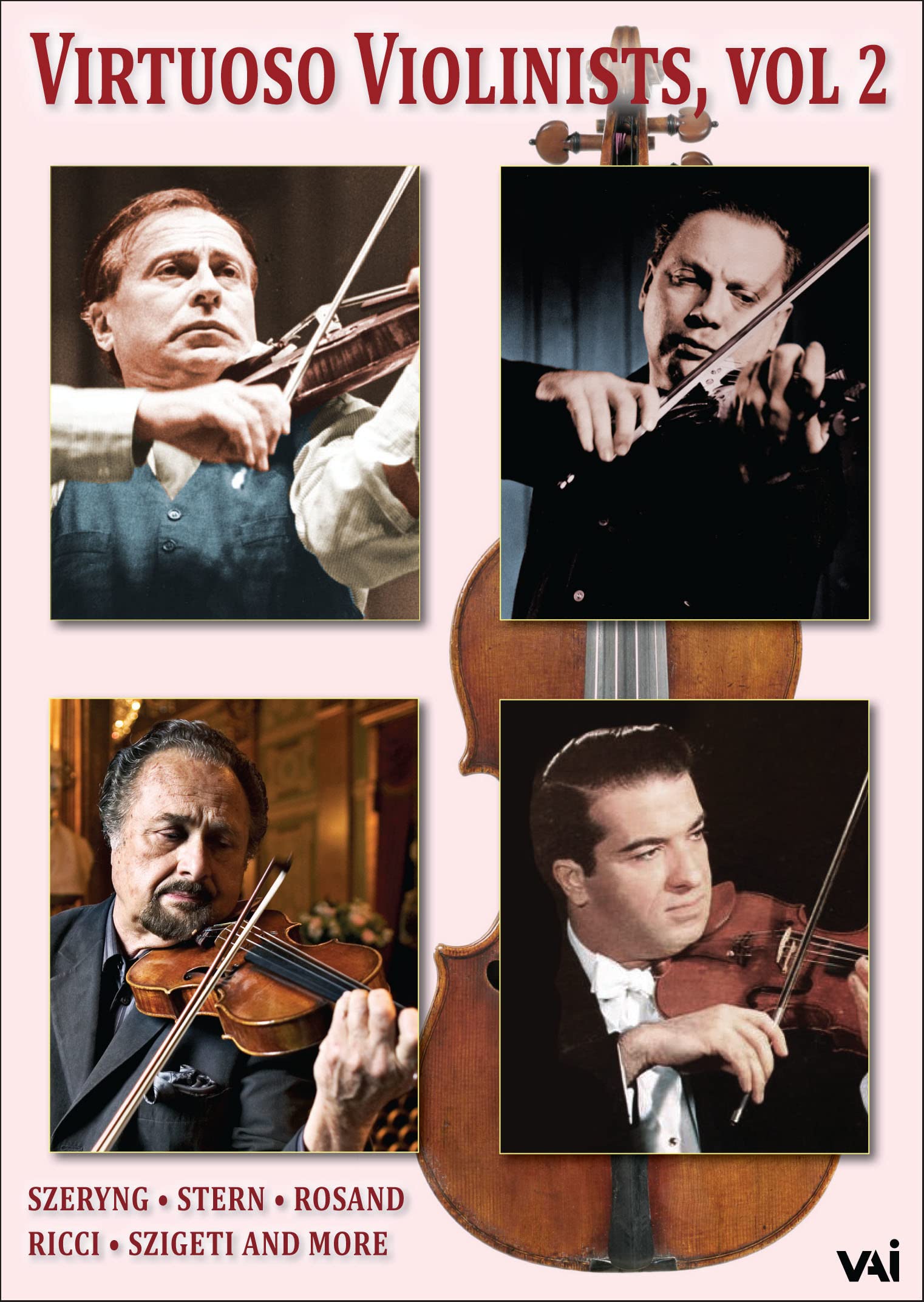 Szeryng/Stern/Rosand/Ricci - Virtuoso Violinist Vol.2 [DVD]