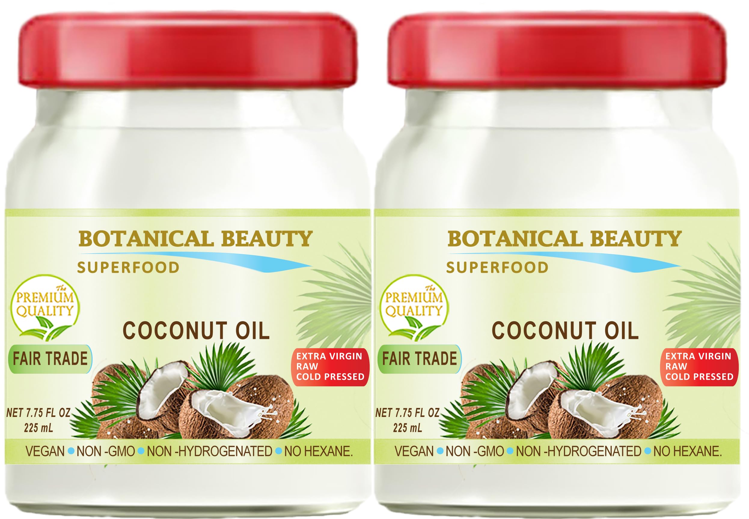 Amazon.com : Botanical Beauty COCONUT OIL FAIR TRADE 100% Pure