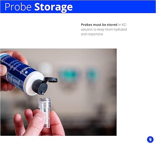 Miniatura 2 de Bluelab STSOL100BL STSOL100 KCL Solución de almacenamiento para sondas de pH 34fl oz 34fl oz natural