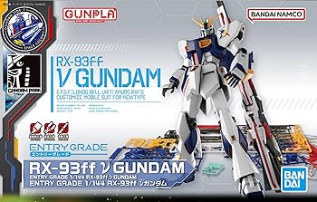 RX-93V GUNDAM 1/144 ENTRY GRADE セット Bandai Gundam Universal RX-93 V Gundam Entry Grade 1/144
