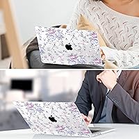 Vista 222 de TWOLSKOO for M4 MacBook Air 13.6 inch Case 2025-2022 Release M4 A3240 M3 A3113 M2 A2681, Plastic Hard Shell & Screen Protector & Keyboard Cover &
