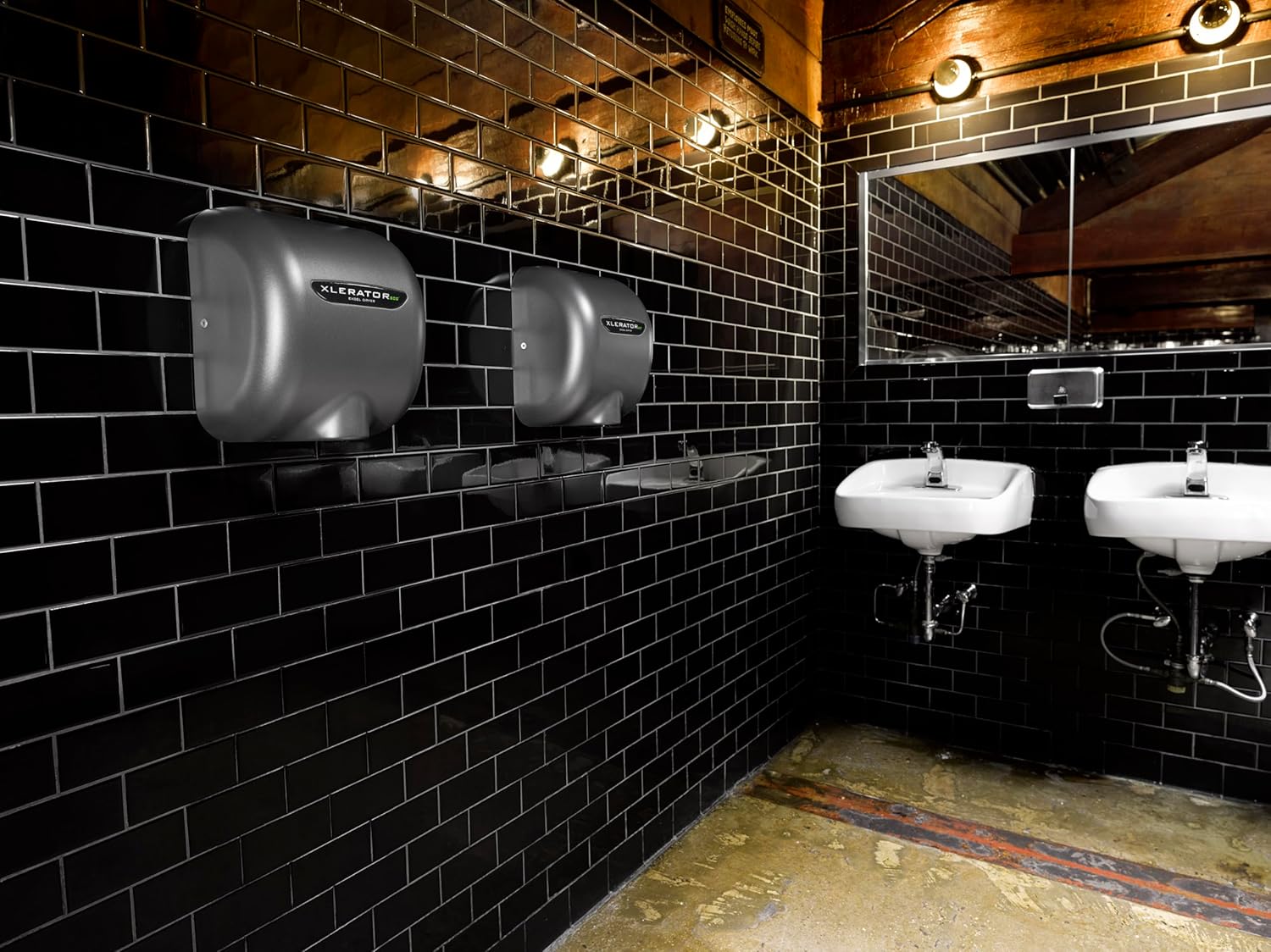 Excel Dryer XL-GR-ECO XLERATOR Hand Dryer Textured Graphite Cover 110-120V