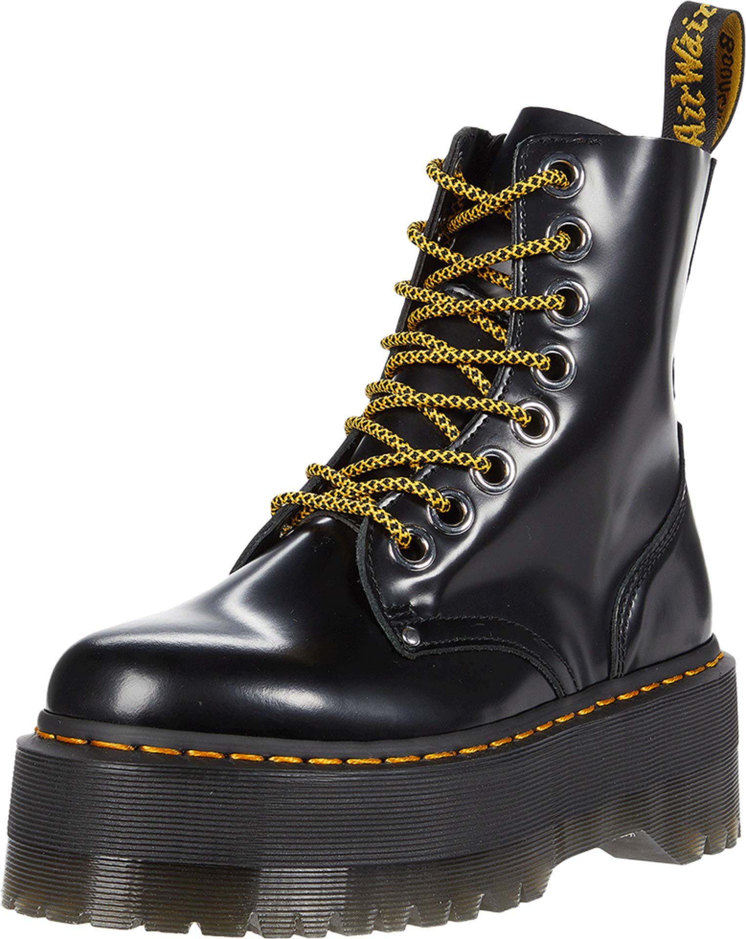 Dr. Martens Jadon Max Black UK 5 (US Women's 7) | Amazon.com.br
