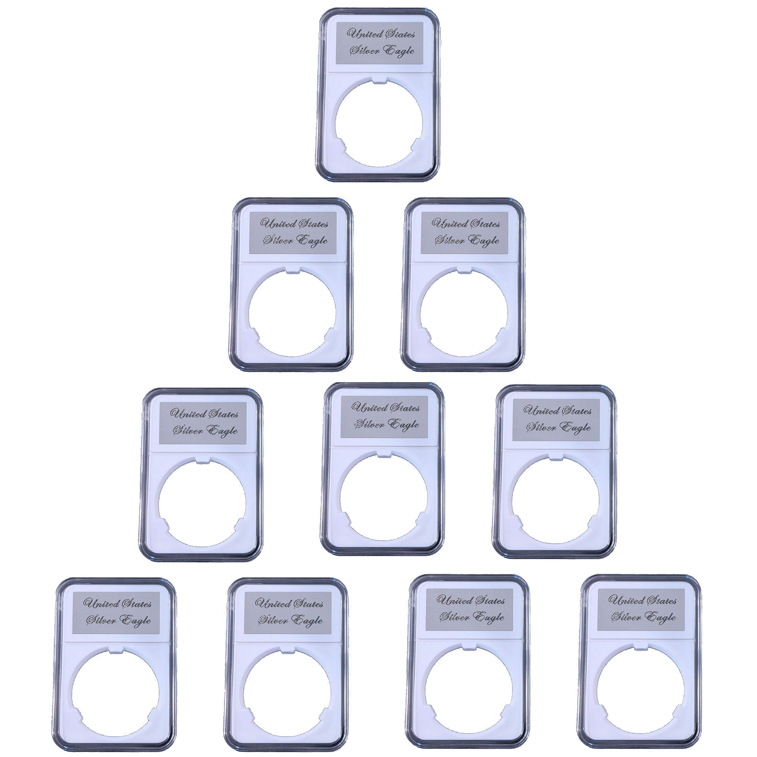Ursae Minoris Elite Certified-Style Coin Holder for US One Ounce Silver Eagle Ten Pack