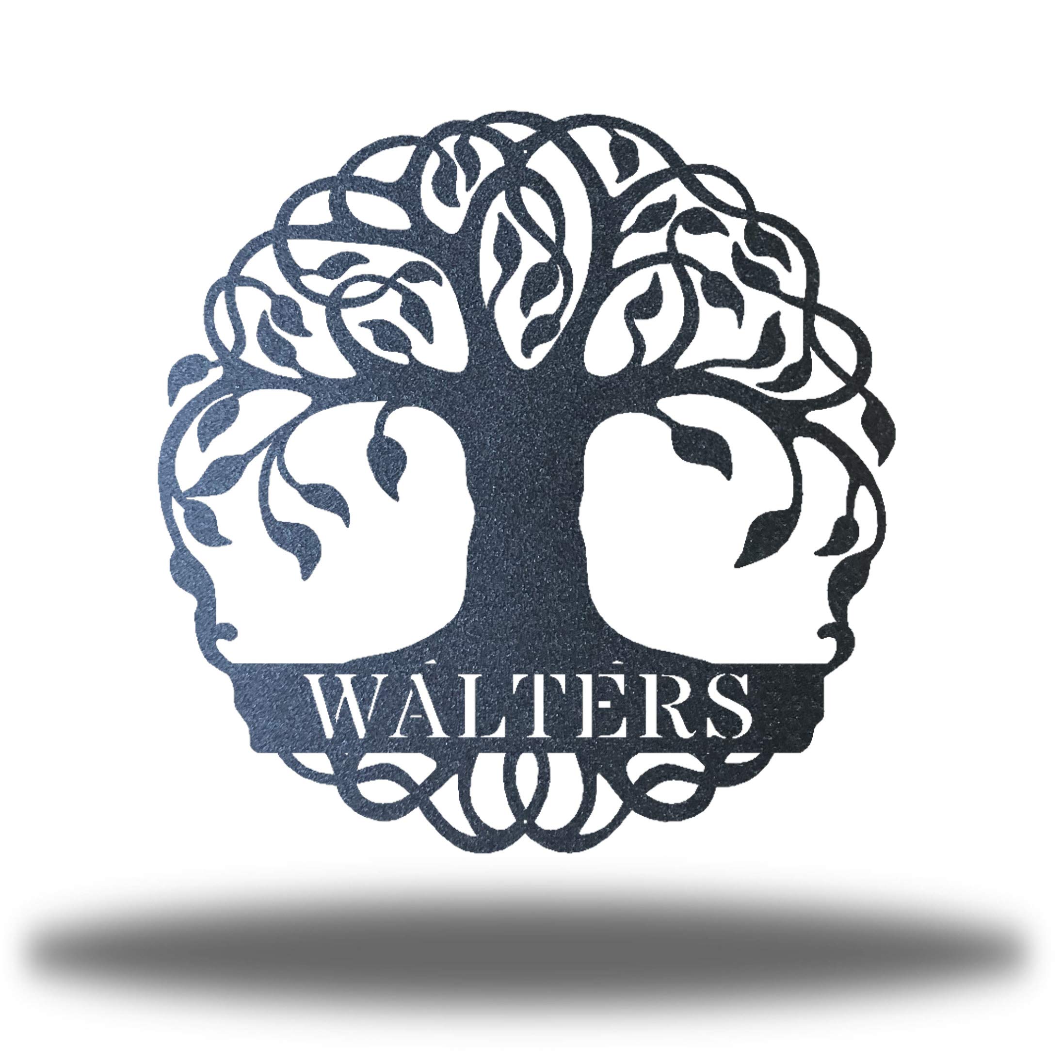 Buy Riverside Designs Tree of Life Monogram Custom Metal Art Wall Decor