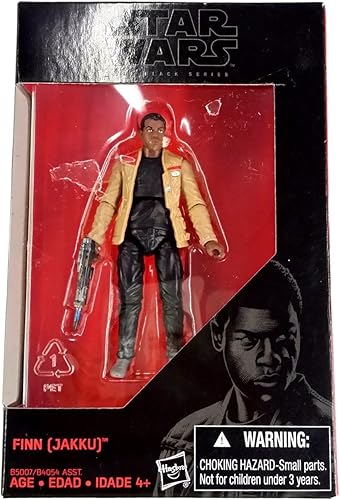 Star Wars 2015 The Black Series Finn (Jakku) Figura de acción exclusiva de 3.75 pulgadas