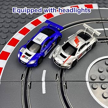 Amazon | AGM MASTECH 1:87 スケール スロット カー レース車両