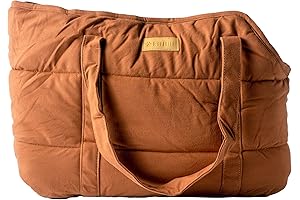 Cozy Plush Purse Pets Carrier - Secure Harness Clip, Lightweight Tote for Small Dogs