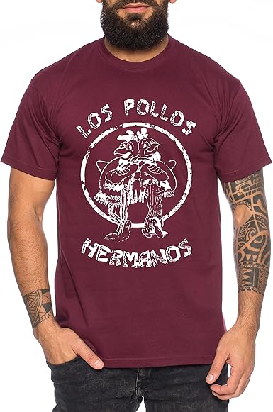 Ripple Junction Breaking Bad Los Pollos Hermanos - Camiseta Para Hombre, Amarillo