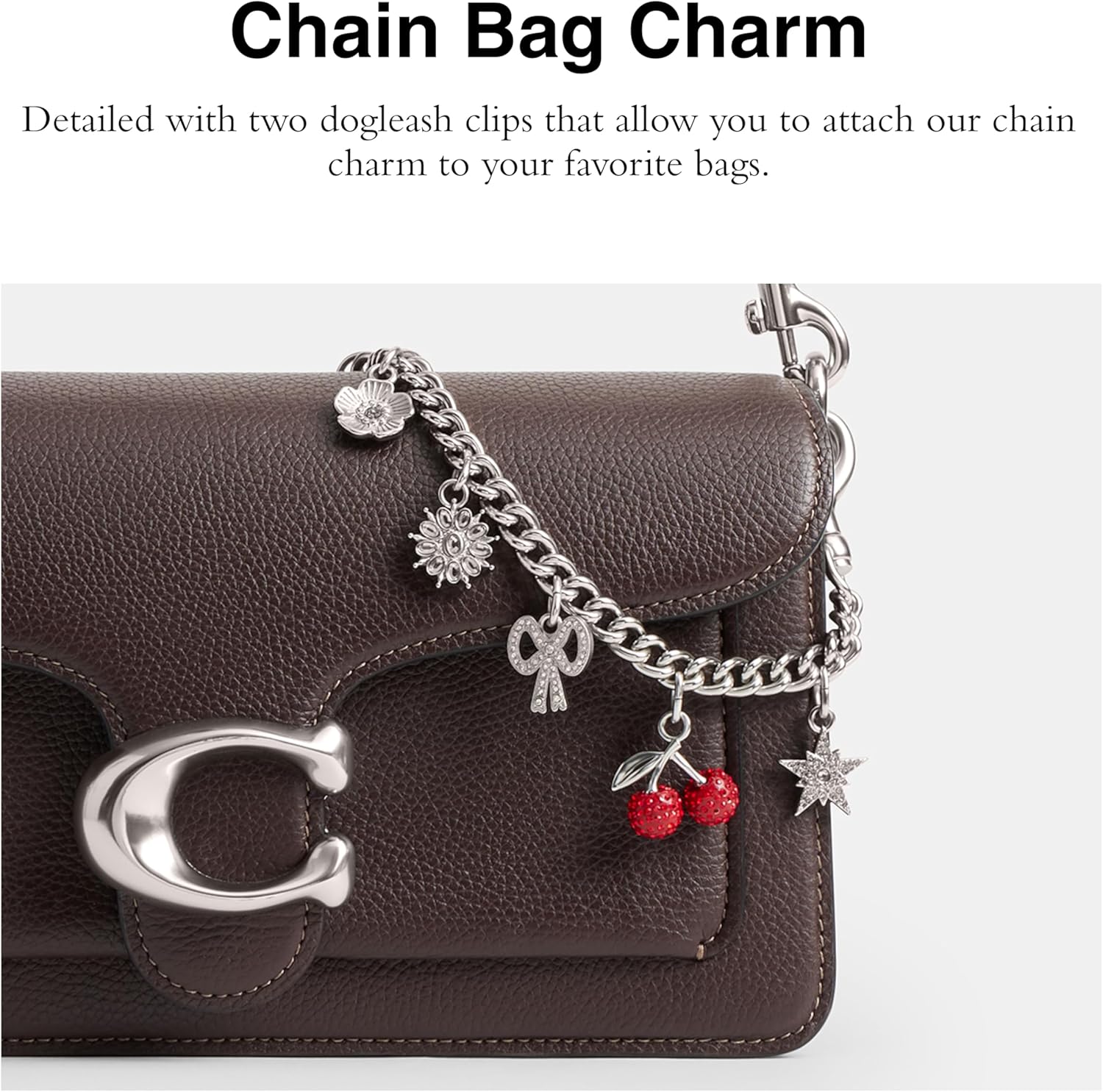 COACH Bag Charm