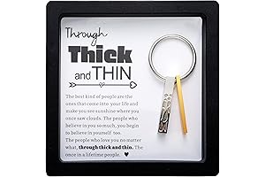 Thick and Thin Keychain: A Symbol of Enduring Bonds
