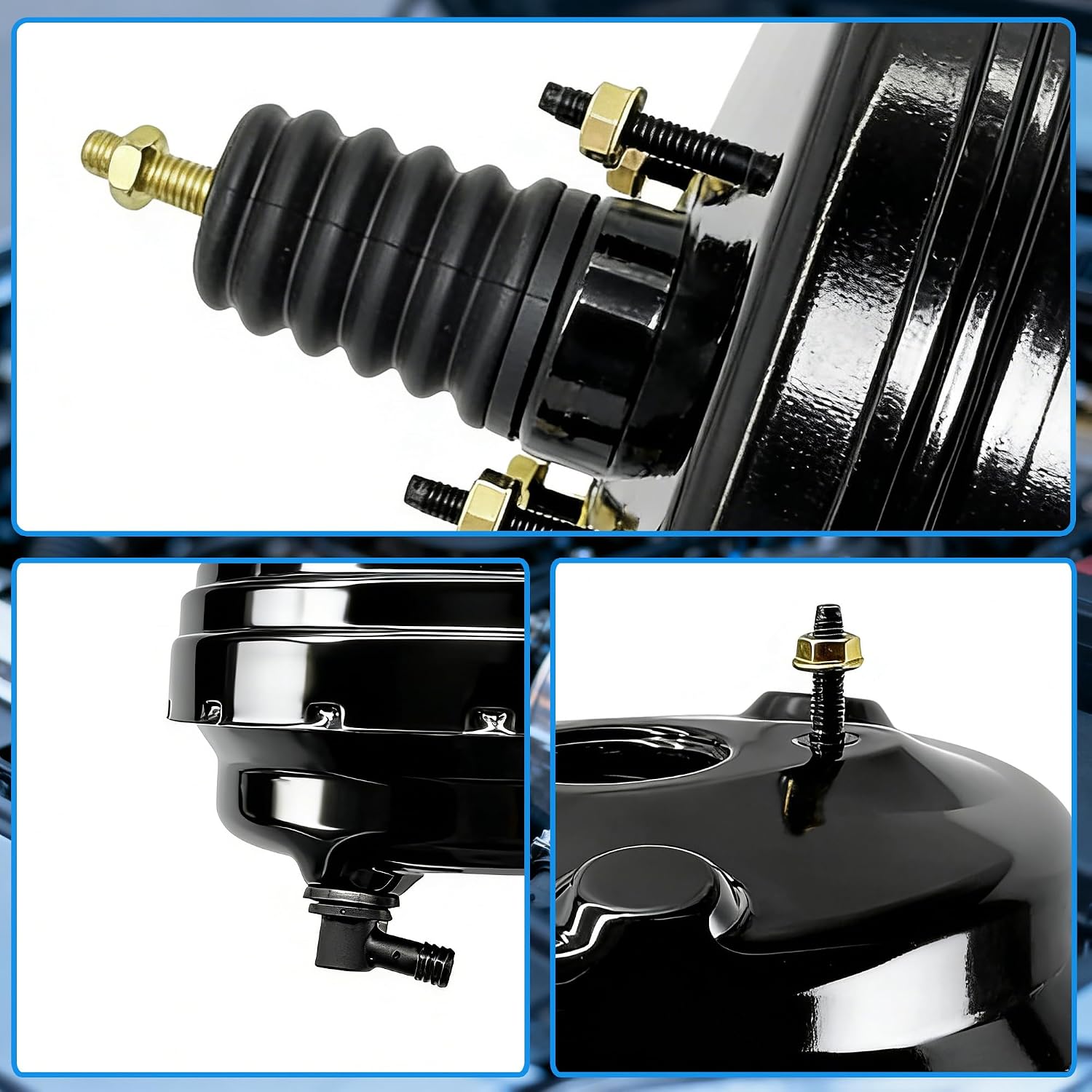 53-4932 Vacuum Power Brake Booster Compatible with Toyota Rav4 2006-2012 Corolla 2009-2019 Matrix 2009-2014 Scion Tc 2011-2016 Xb 2008-2015 Replaces 4461042321