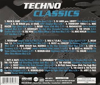 VARIOUS ARTISTS - Techno Classics - Amazon.com Music
