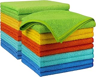 AIDEA Microfiber Cleaning Cloths 20 Pack