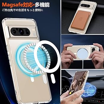 Amazon.co.jp: Google Pixel8 Pro ケース 【MagSafe対応】 OWKEY Pixel