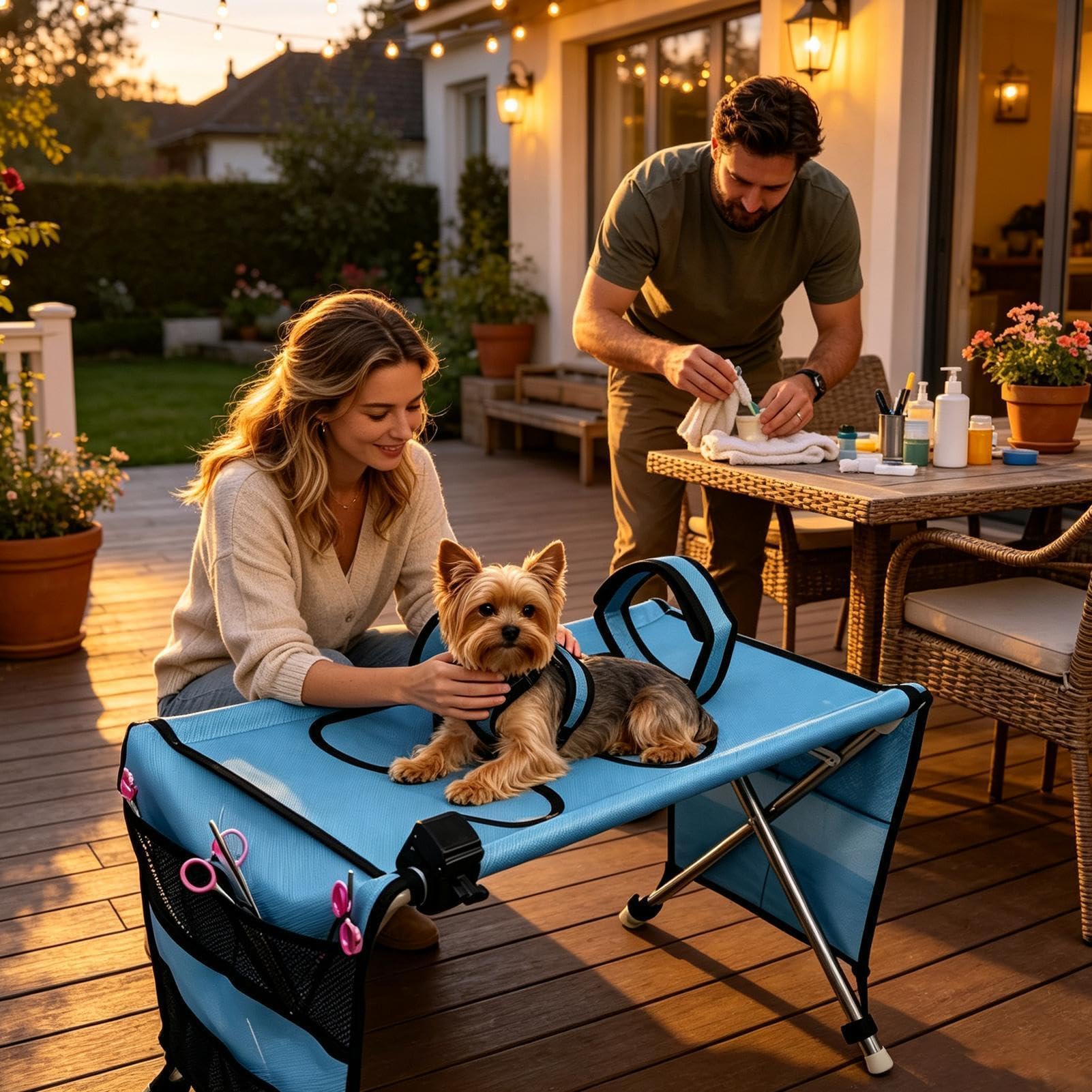 Hamac coupe-griffes pour chien et chat - Pour lavabo - 14 kg | Hamac coupe-griffes pour chaton pour la maison, l'intérieur, vétérinaire, après la marche, appartement, salle de bain et