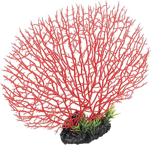 UPKOCH Decoración de placa de sushi artificial de coral para servir Sashimi, decoración de restaurante japonés, decoración de flores de simulación