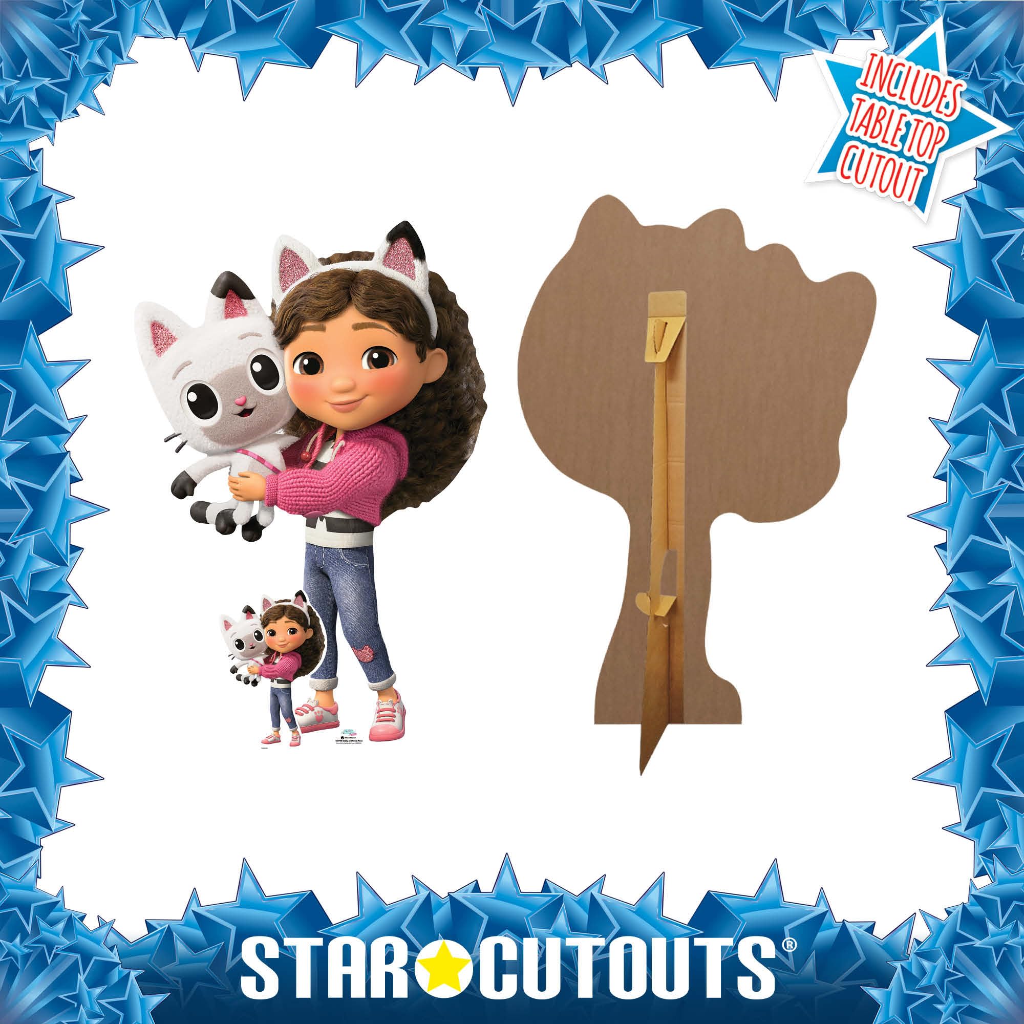 Star Cutouts SC4790 - Sagoma in cartone di Gabby and Pandy Paws from Gabby's Dollhouse Movie, altezza 136 cm
