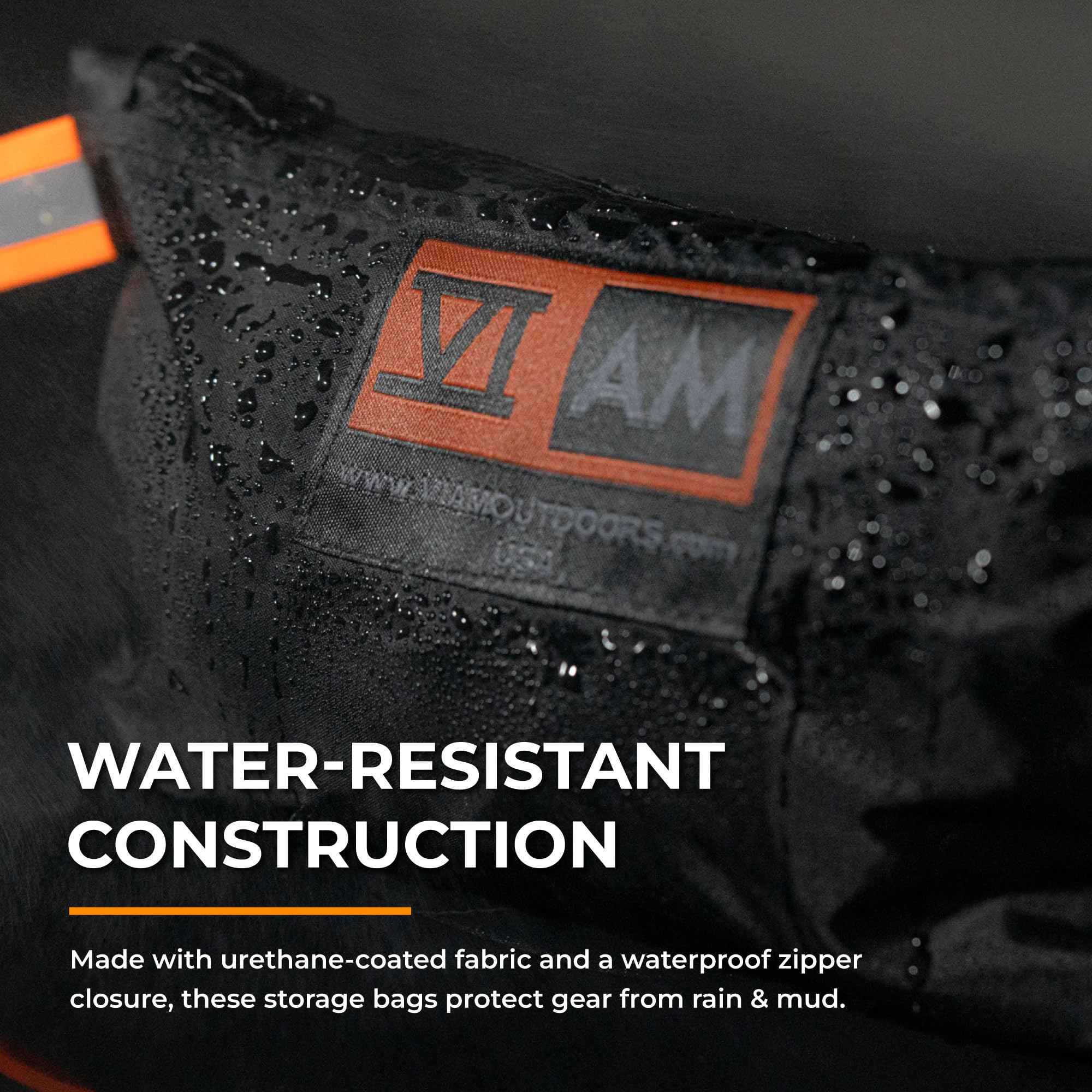 VIAM Outdoors B3's Big Belt Bag | Organizador de equipaje y equipo | 53.9 g negro