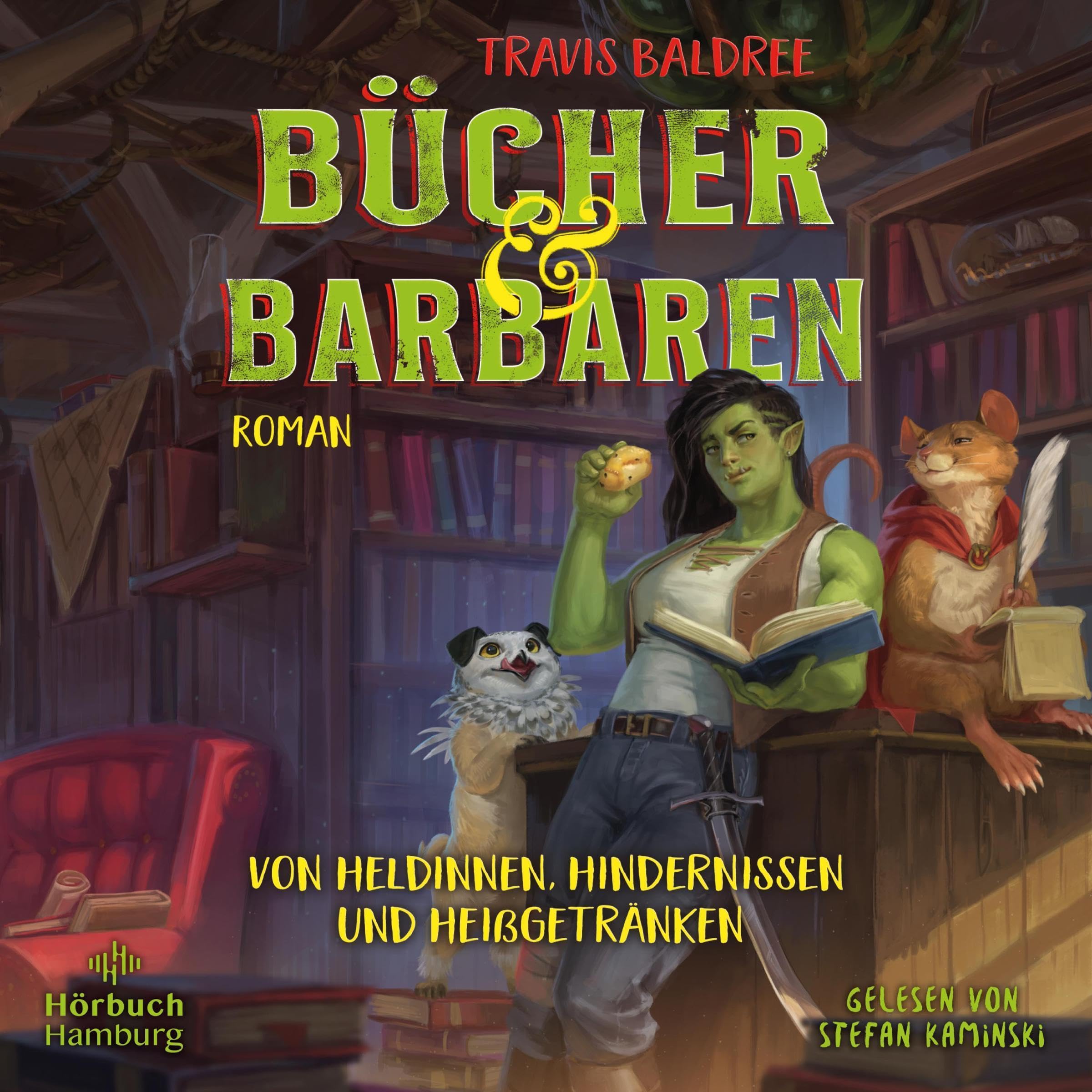 Cover art for Bücher und Barbaren
