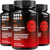 (3 Pack) Mars Men Plus Capsules - Official MarsMen Plus Natural Support Advanced Formula, MarsMenPlus Daily Pills Vitamin Premium Ingredients for Health and Wellness, 180 Capsules for 3 Months