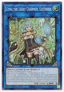 Yugioh Lyna The Light Charmer, Lustrous - LIOV-EN049 - Super Rare - 1st Edition