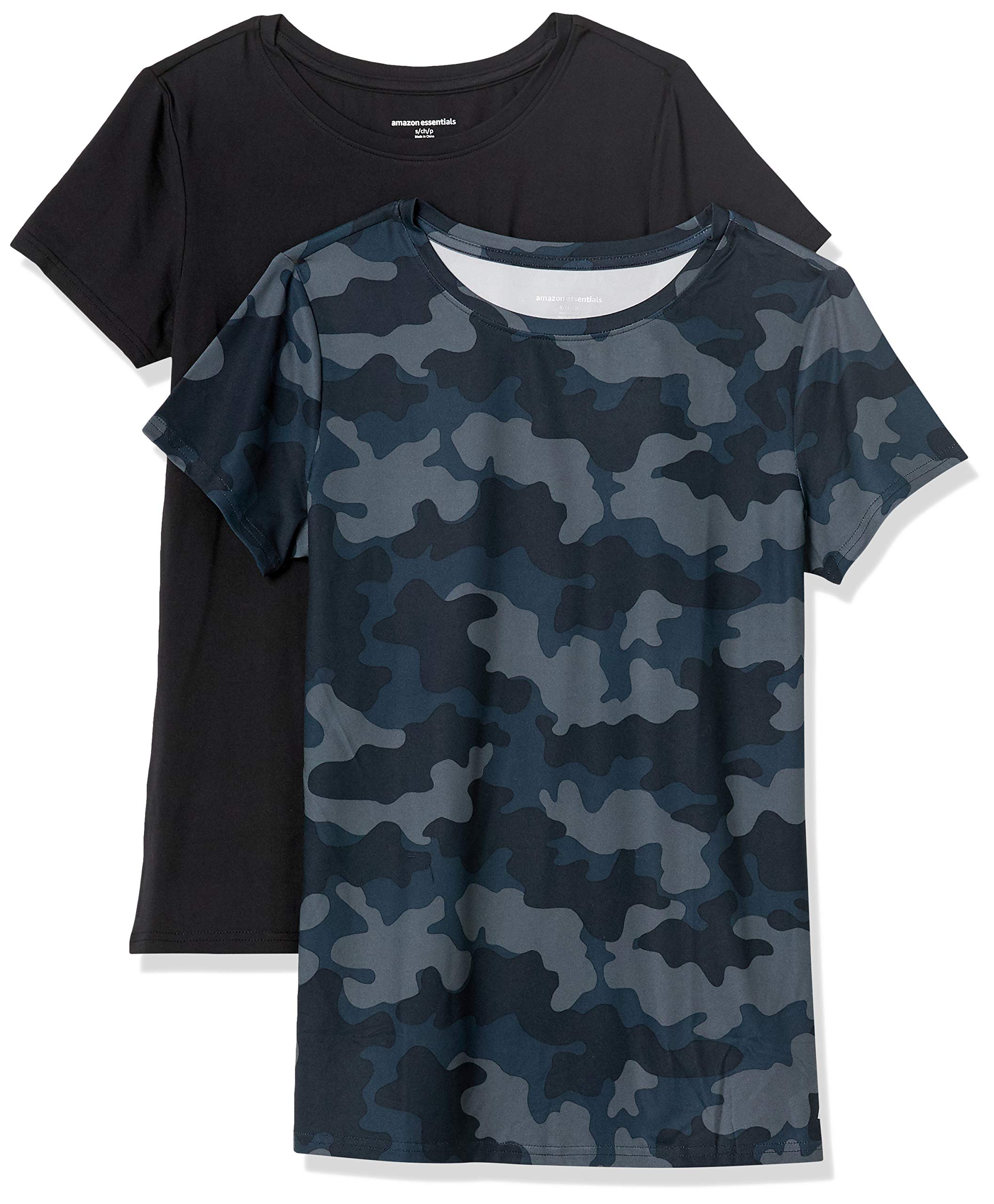 Amazon Essentials Mujer Camiseta Elástica de Secado Rápido, Manga Corta y Cuello Redondo (Hay Tallas Grandes) — view 18
